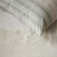 Arugula Striped Duvet Cover Set by Jo&Me