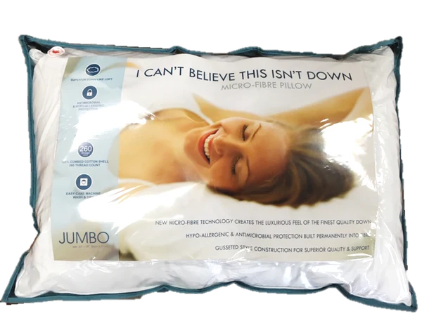 I Can Not Believe Its Not Down Pillow