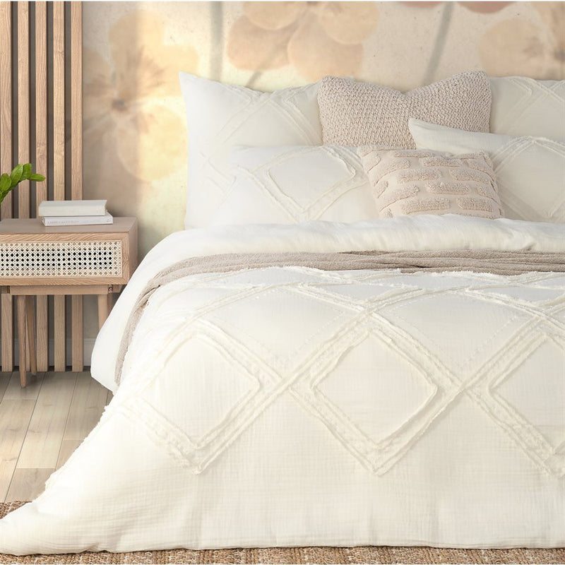 BUCKWHEAT CREAM DUVET COVER