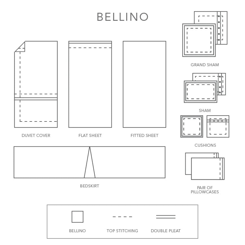 Bellino | Modal Percale by St Geneve Fine Linen - Fabric from Italy Sewn in Canada