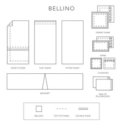 Bellino | Modal Percale by St Geneve Fine Linen - Fabric from Italy Sewn in Canada