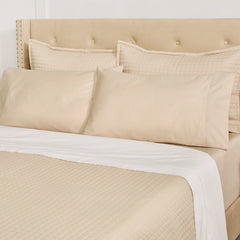 RENAISSANCE BOX QUILT 100% Cotton Blankets - Woven In Portugal - Made In Canada