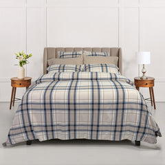Calvin Flannel by Cuddledown Bedding - Woven in Portugal - Made In Canada