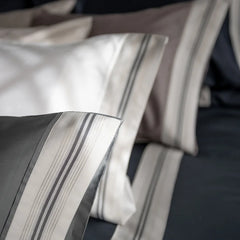 Capri Sussex | Jacquard Sheets by St Geneve Fine Linen - Fabric from Italy Sewn in Canada