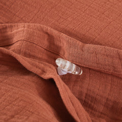 Crinkle Duvet Cover Set - Available In 3 Colours