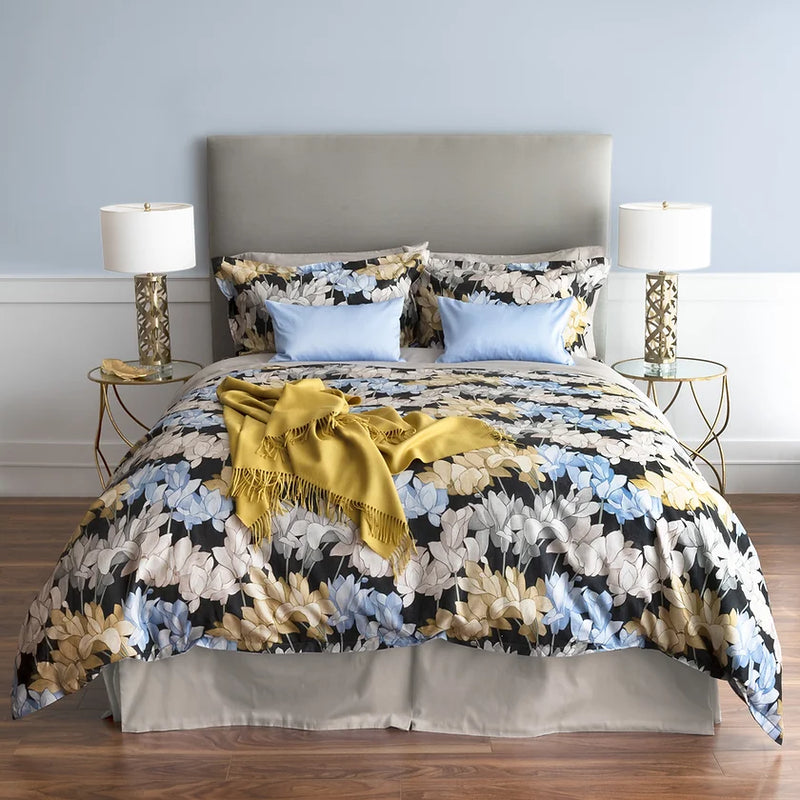 Della | Printed Sateen Bedding by St Geneve -Made for St. Genève in Portugal