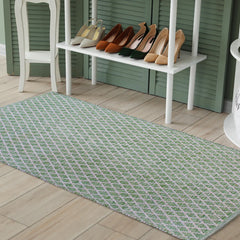 Dhurrie Maywood Vine Green Rug