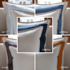Echo 100% linen Duvet Cover Set Fabric from Italy Sewn in Canada - Available In 15 colours