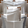 Echo 100% linen Duvet Cover Set Fabric from Italy Sewn in Canada - Available In 15 colours