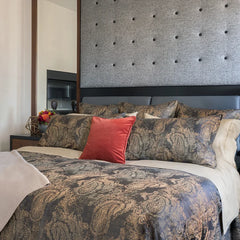 Fiero | Jacquard by  St Geneve Fine Bedding - Fabric from Italy & Sewn in Canada