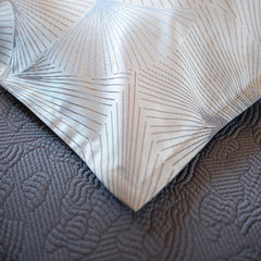 Fitzgerald | Jacquard by  St Geneve Fine Bedding - Fabric from Italy & Sewn in Canada