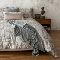 Fjord | Jacquard Bedding by St Geneve Fine Linen - Made In Canada