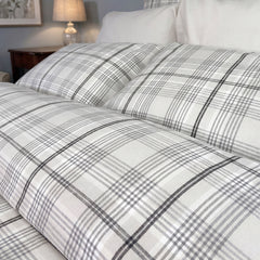 Grayson Flannel Bedding by Cuddledown Bedding - Woven in Portugal - Made In Canada