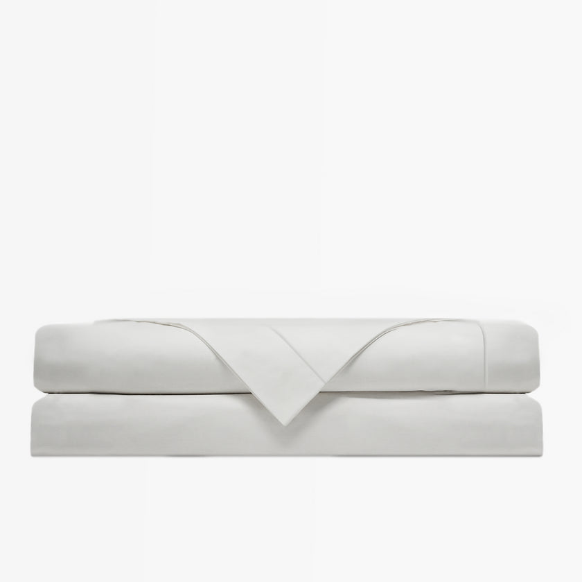 Imperial Hotel | Sateen with Satin Stitch by St Geneve Fine Linen - Fabric from Germany Sewn in Canada