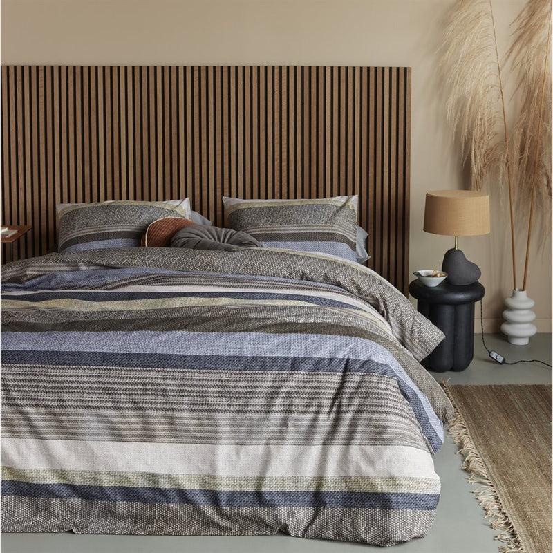 LOTIS STRIPED DUVET COVER