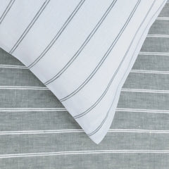 Linea | 100% Linen Jacquard Bedding by St Geneve - Fabric from Italy Sewn in Canada