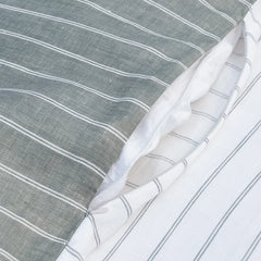 Linea | 100% Linen Jacquard Bedding by St Geneve - Fabric from Italy Sewn in Canada