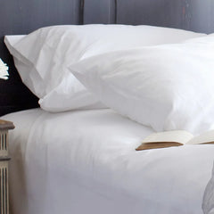 Linen Premier | Plain Weave 100% linen Bedding by St Geneve - Fabric from Italy Sewn in Canada