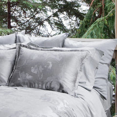 Luna | Silk-Cashmere Jacquard Bedding by St Geneve Fine Linen - Made In Canada