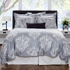 Madelaine | Jacquard Bedding by Sy Geneve Fine Linen - Made In Canada