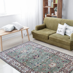 Art Silk Majesty Green Rug