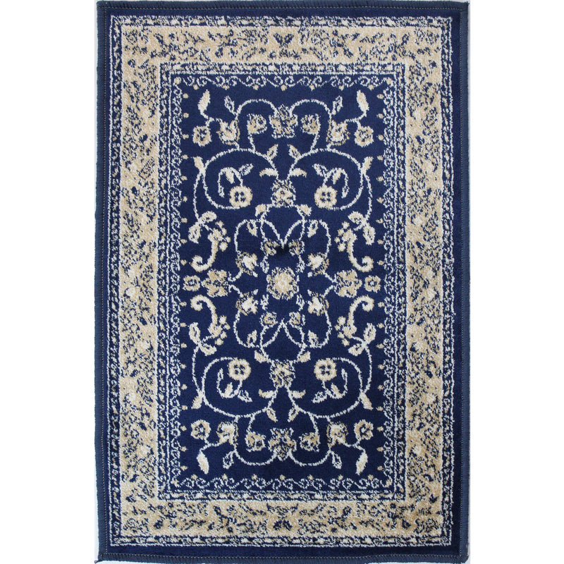 Art Silk Mini Mats Navy 1'3