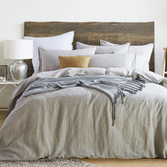 French Linen Duvet Cover Set by Daniadown - Available In 11 Colours