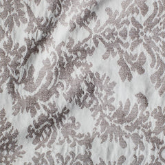 Nera | Jacquard Boutis Grey Bedding by St Geneve Fine Linen - Made In Canada