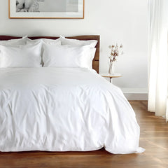 Nico Organic Percale 100% Organic Long Staple Cotton by St Geneve Fine Linen - Made In Canada