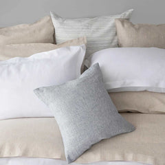 Nicola 100% Linen Decorative Pillows by St Geneve Fine Linen - Made In Canada