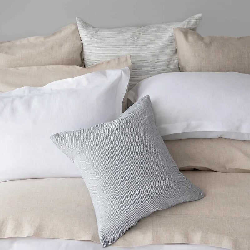 Nicola 100% Linen Decorative Pillows by St Geneve Fine Linen - Made In Canada