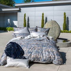 Palisade | Printed Sateen Bedding by St Geneve Fine Bedding - Made In Portugal