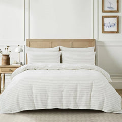 French Linen Duvet Cover Set by Daniadown - Available In 11 Colours