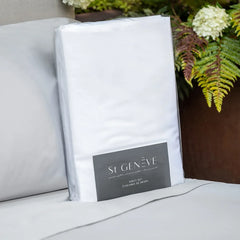 Porto | Sateen 100% Egyptian Long-Staple Cotton Bedding by St Geneve - Made for St Genève in Portugal