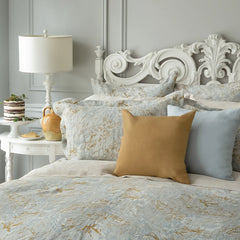 Primavera | 100% Linen Jacquard Bedding by St Geneve - Fabric from Italy Sewn in Canada