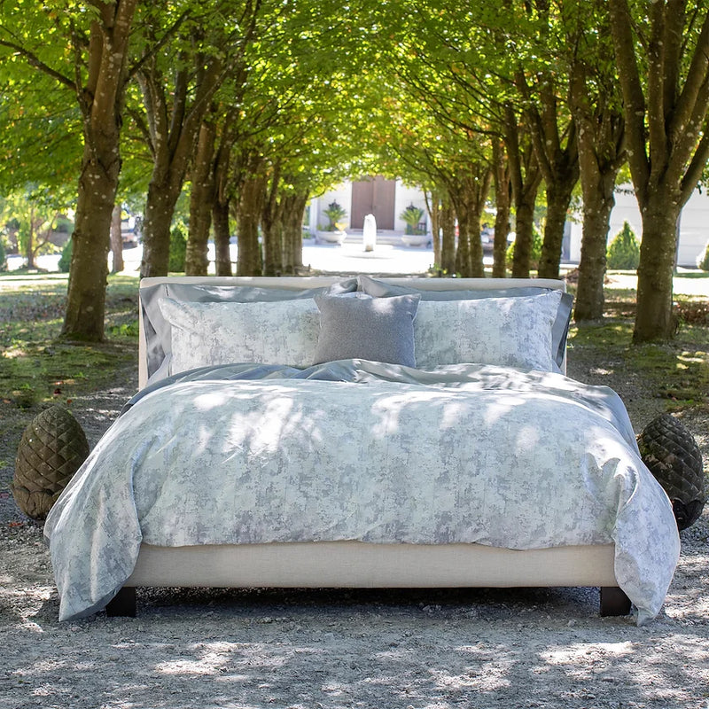 Provence Lavender | Jacquard Bedding by St Geneve Fine Linen - Fabric from Italy Sewn in Canada