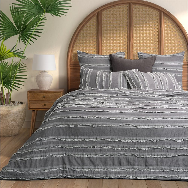 Relax Grey Duvet Cover by Brunelli