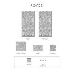 Royce | Jacquard Bedding by St Geneve Fine Linen Made for St Genève in Portugal