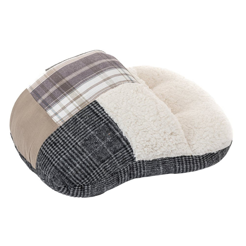 THEORY PLAID FOOT WARMER