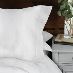 Veritae | Linen-Lyocell Blend Bedding by St Geneve Fine Linen - Fabric from Italy Sewn in Canada