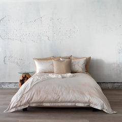 Vesper | Jacquard Bedding by St Geneve Fine Linen - Fabric from Italy Sewn in Canada