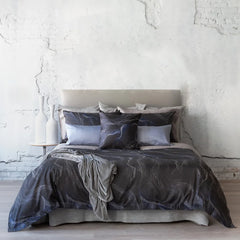 Vesper | Jacquard Bedding by St Geneve Fine Linen - Fabric from Italy Sewn in Canada