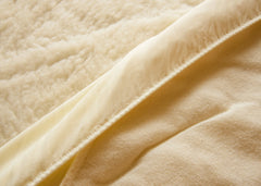 Wool Mattress Pad In Cloth Bag