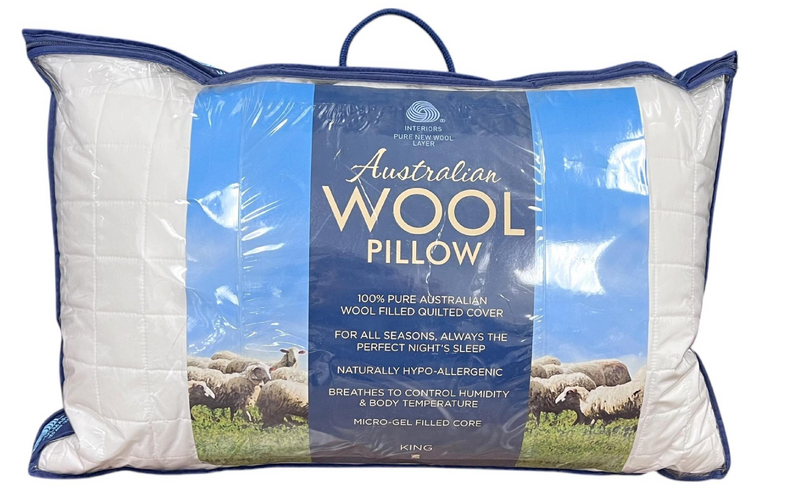 100% Pure Australian Wool Pillow