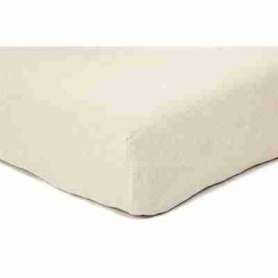 Linen Natural Fitted Sheet by BRUNELLI
