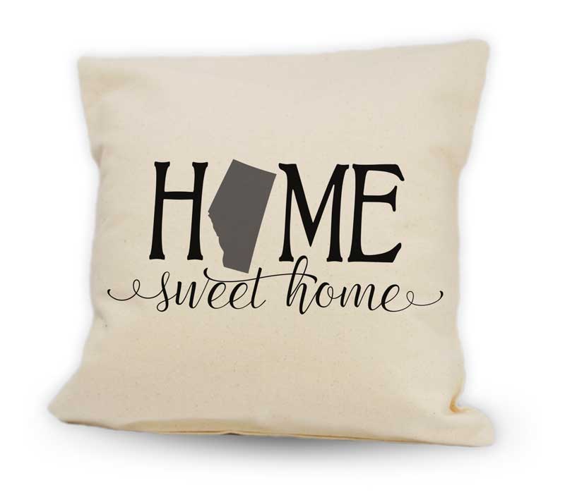 Home Sweet Home Cushion 12x12-Alberta