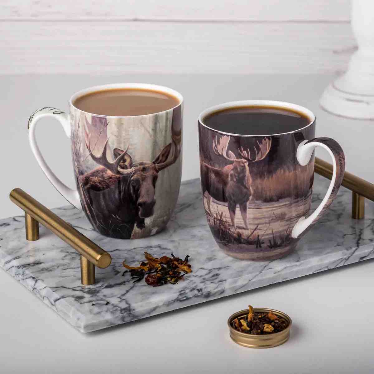 Bateman 'Moose' Mug Pair
