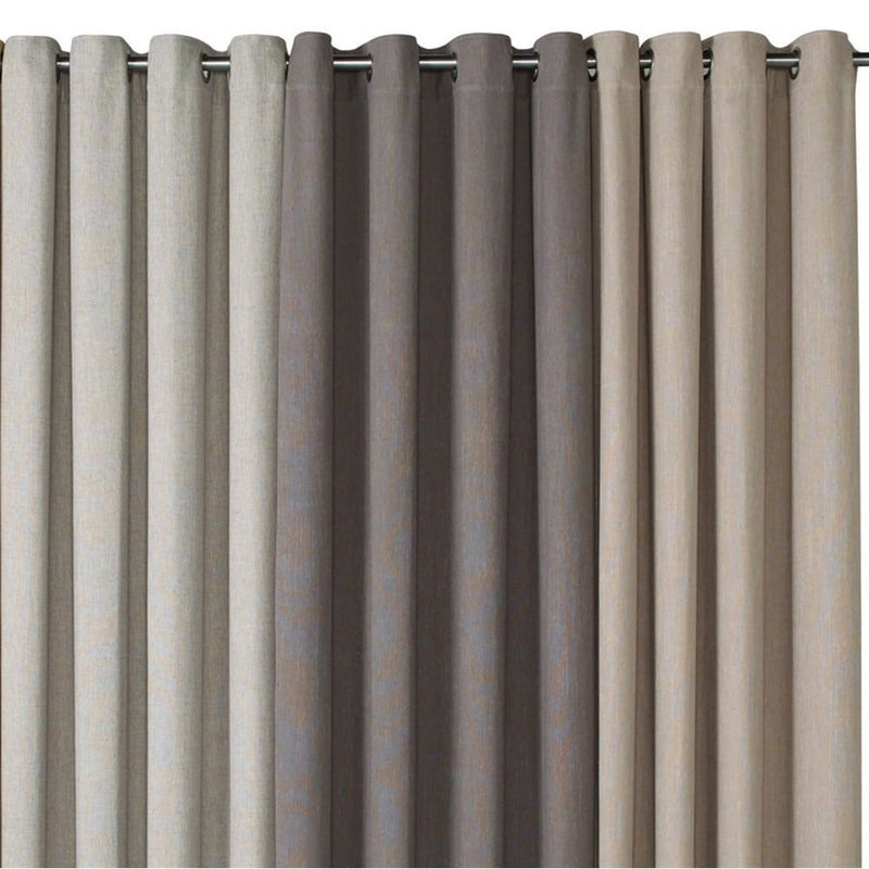 Carbonara Soft Grey Curtain Panel by BRUNELLI