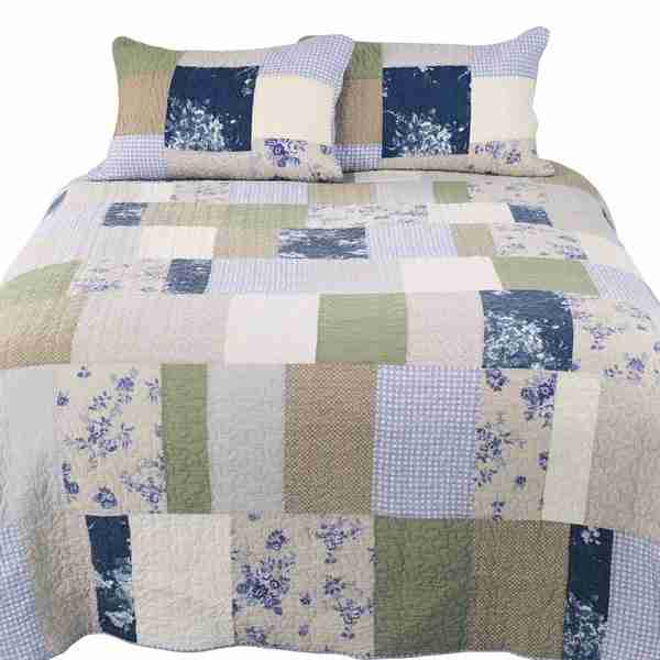 Constancia Modern Country Style Patchwork Quilt – Home Sweet Linen