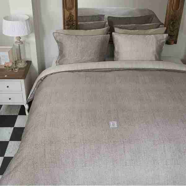 Coughton Sand Duvet Cover by JO AND ME